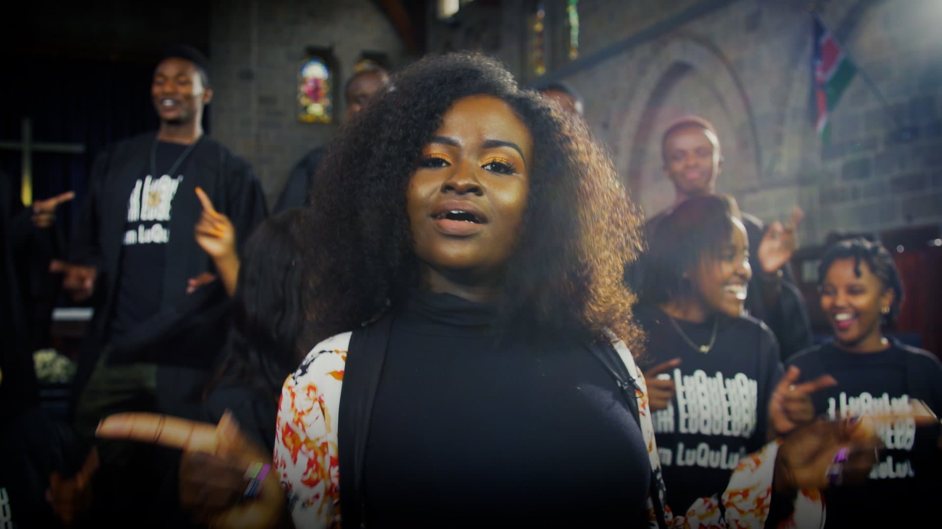 Mercy Masika leading worship